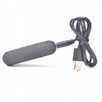 Bullet Vibrating 10 Speeds Rechargeable Black